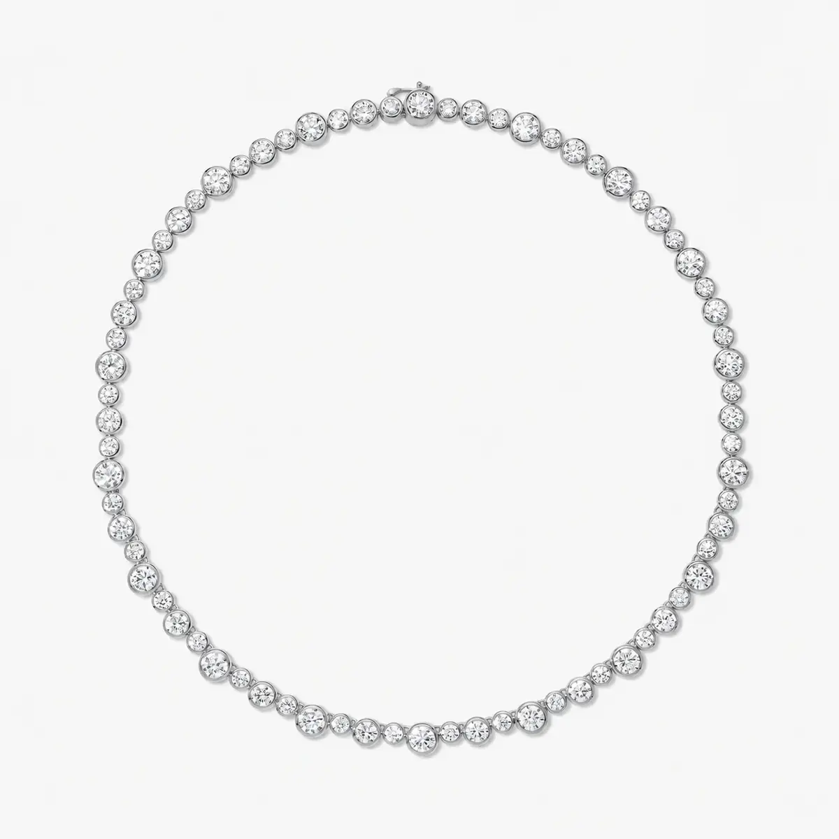 Stephanie Gottlieb Coco Lab Diamond Round Bezel Tennis Necklace | Thumbnail 7 Stephanie Gottlieb Coco Lab Diamond Round Bezel Tennis Necklace | Thumbnail 7