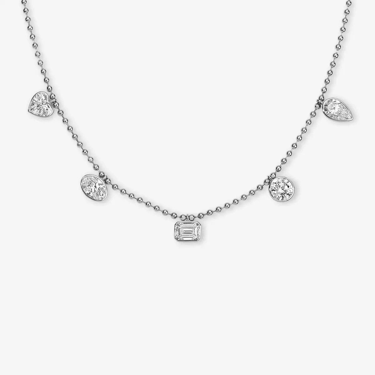 Stephanie Gottlieb Coco Lab Mixed Shape Diamond Shaker Necklace | Thumbnail 2 Stephanie Gottlieb Coco Lab Mixed Shape Diamond Shaker Necklace | Thumbnail 2