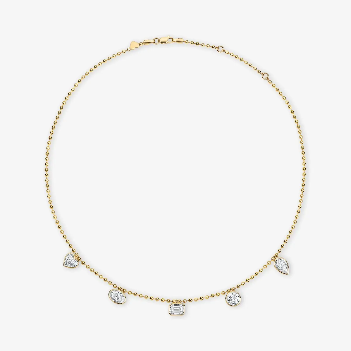 Stephanie Gottlieb Coco Lab Mixed Shape Diamond Shaker Necklace | Thumbnail 4 Stephanie Gottlieb Coco Lab Mixed Shape Diamond Shaker Necklace | Thumbnail 4