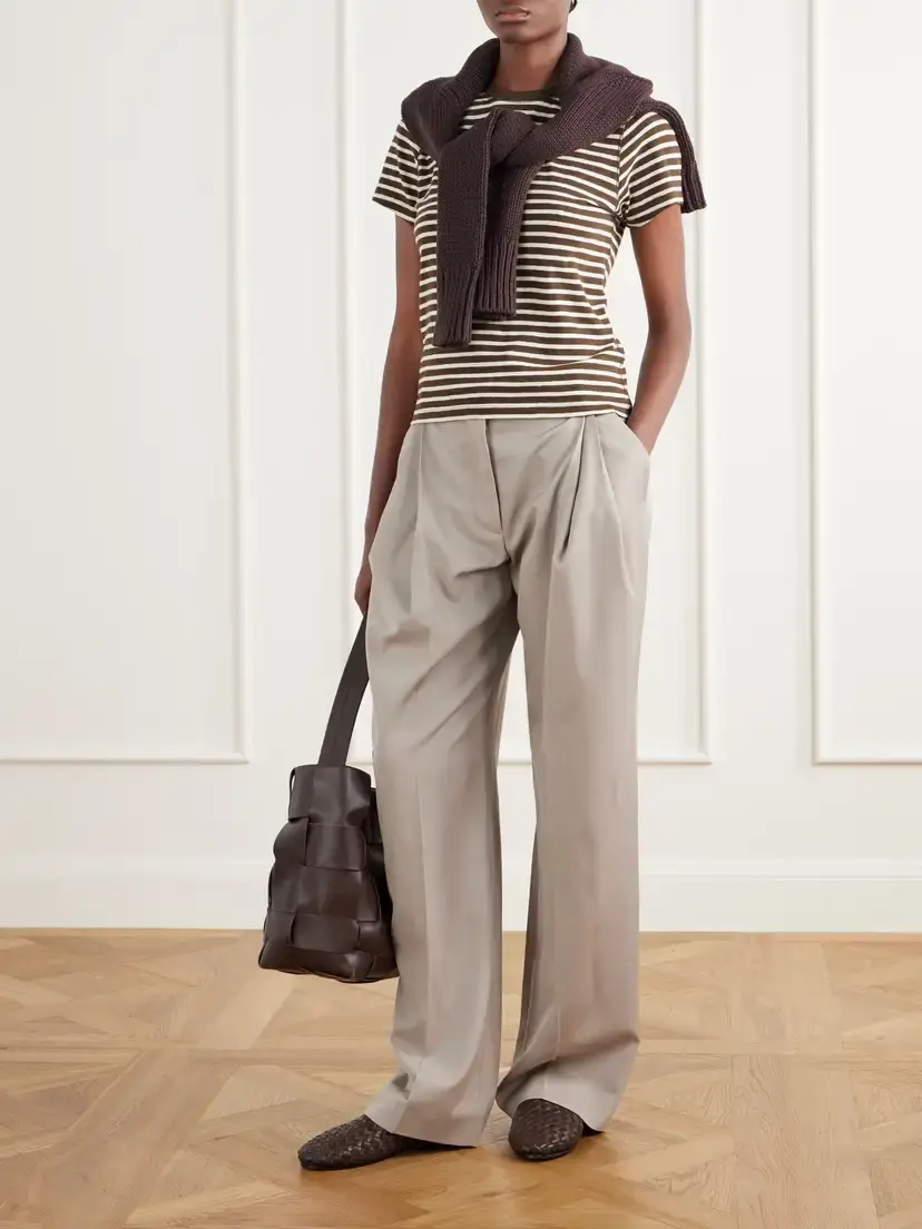 La Ligne Striped Cotton-jersey T-shirt | Thumbnail 2 La Ligne Striped Cotton-jersey T-shirt | Thumbnail 2