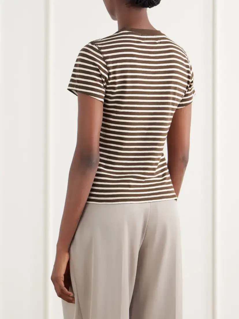 La Ligne Striped Cotton-jersey T-shirt | Thumbnail 4 La Ligne Striped Cotton-jersey T-shirt | Thumbnail 4