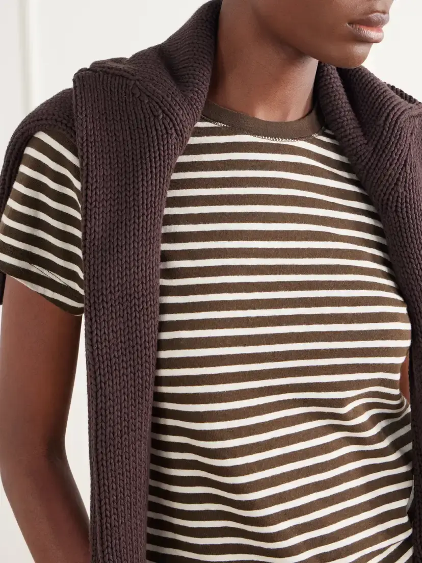 La Ligne Striped Cotton-jersey T-shirt | Thumbnail 5 La Ligne Striped Cotton-jersey T-shirt | Thumbnail 5