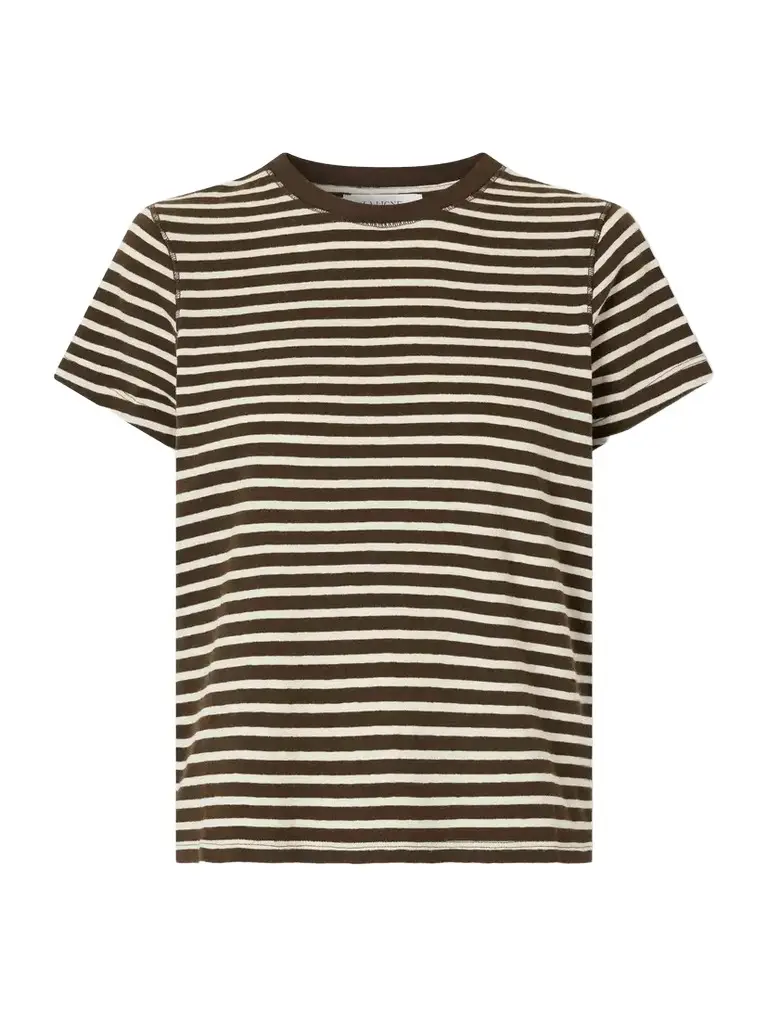 La Ligne Striped Cotton-jersey T-shirt