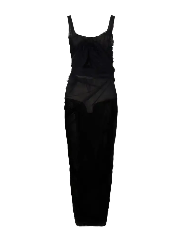 Bustier Stretch-tulle Midi Dress Bustier Stretch-tulle Midi Dress