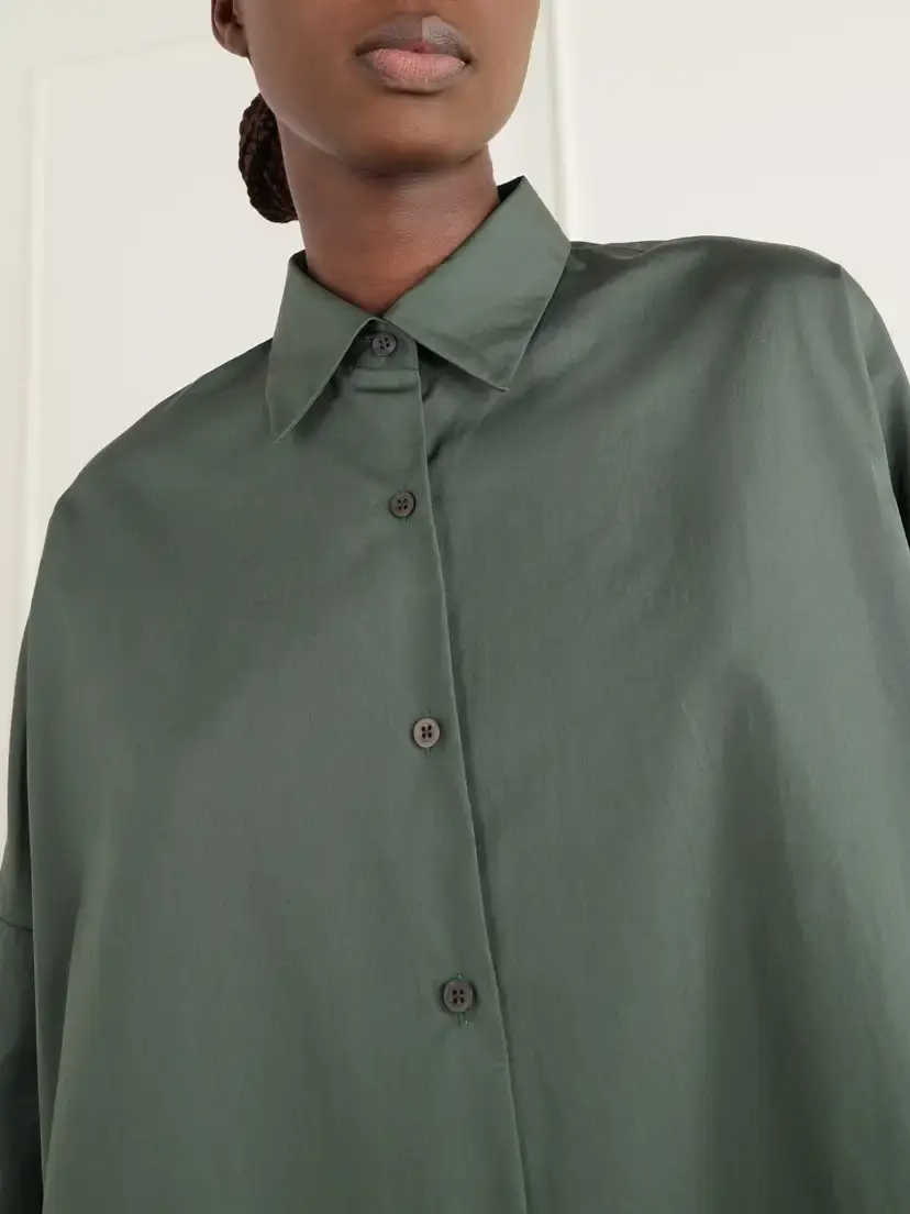 Dries Van Noten Darted Cotton-poplin Shirt | Thumbnail 4 Dries Van Noten Darted Cotton-poplin Shirt | Thumbnail 4