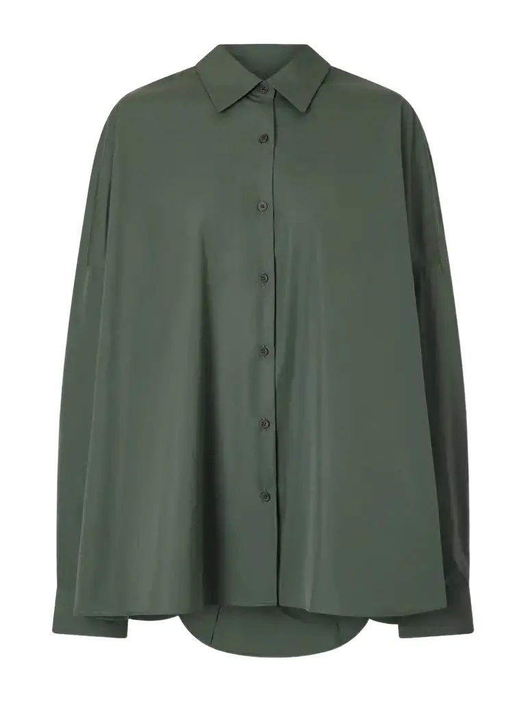 Darted Cotton-poplin Shirt Darted Cotton-poplin Shirt