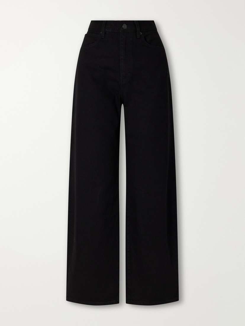 Frame The Bow Regenerative High-rise Wide-leg Jeans