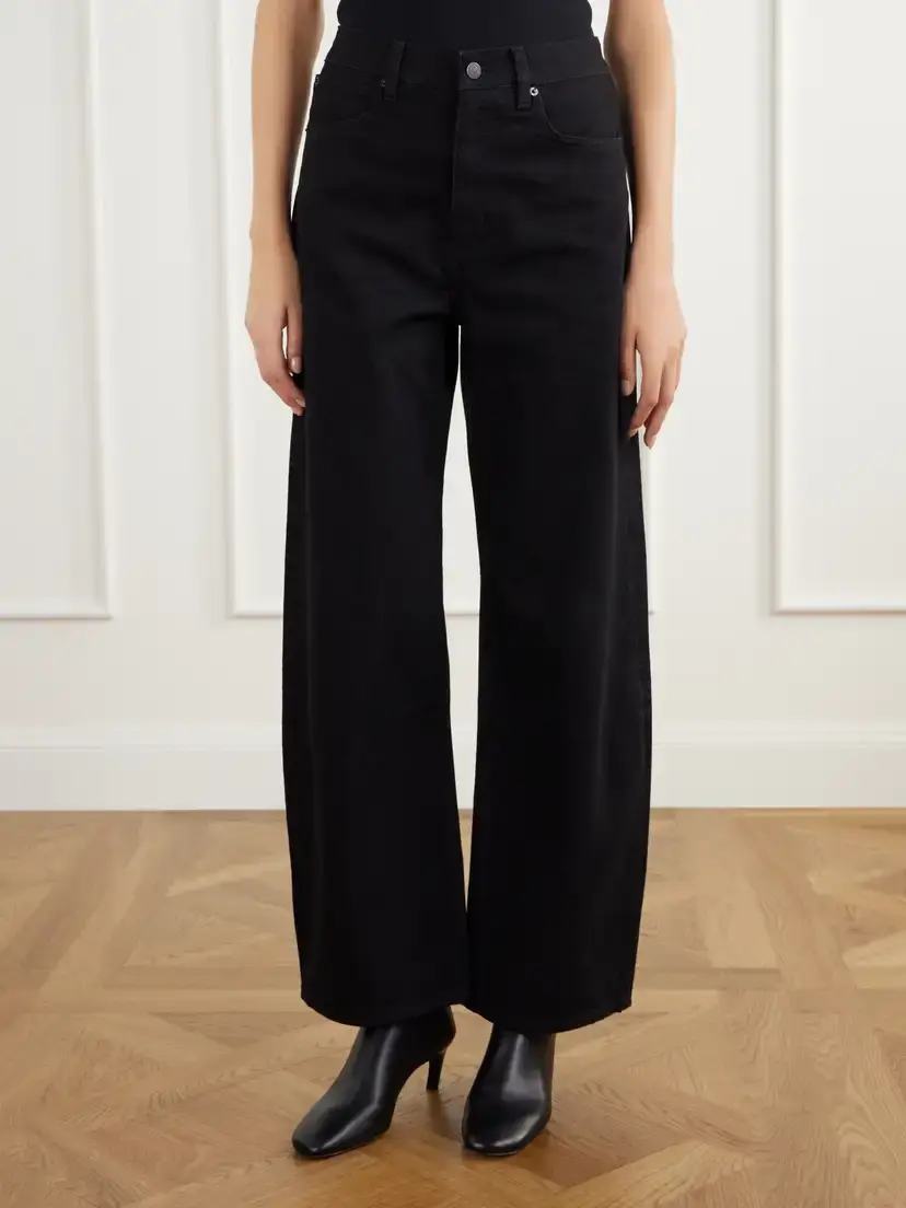 Frame The Bow Regenerative High-rise Wide-leg Jeans | Thumbnail 3