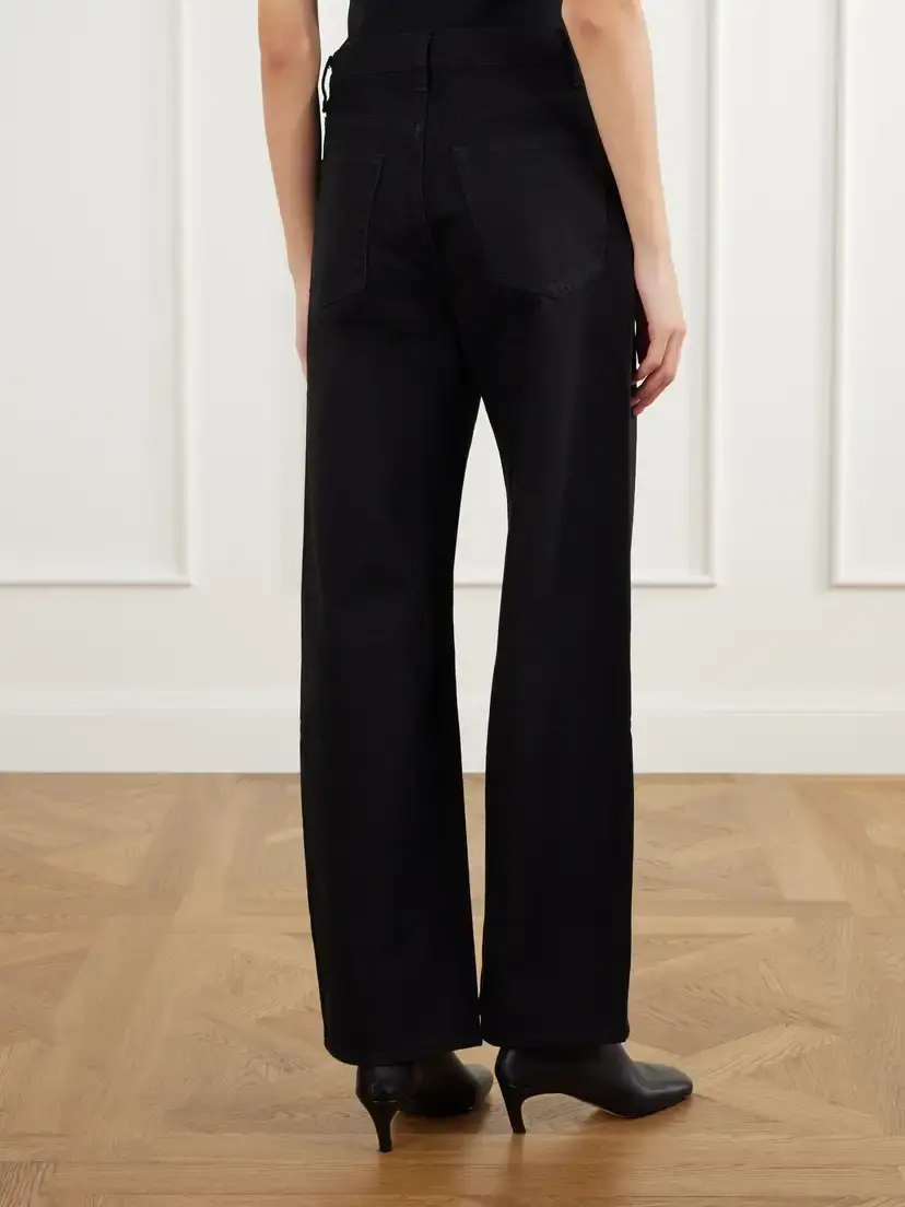 Frame The Bow Regenerative High-rise Wide-leg Jeans | Thumbnail 4