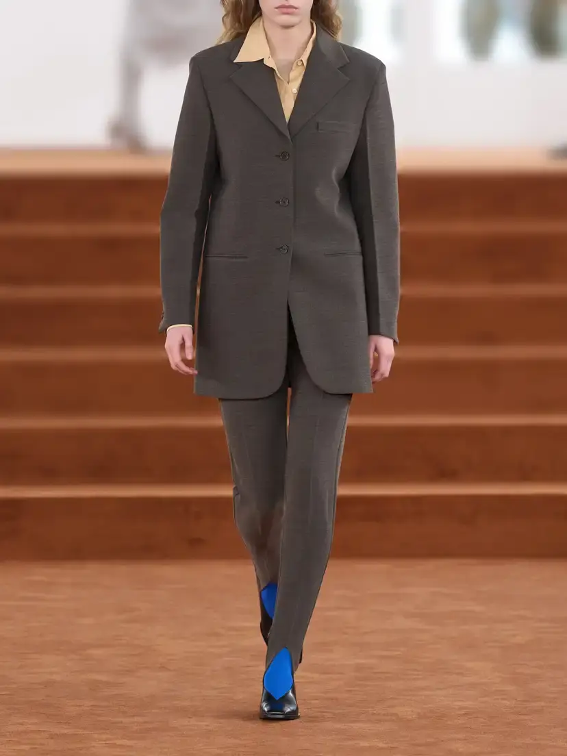 Jil Sander Wool-blend Stretch-gabardine Straight-leg Stirrup Pants | Thumbnail 6