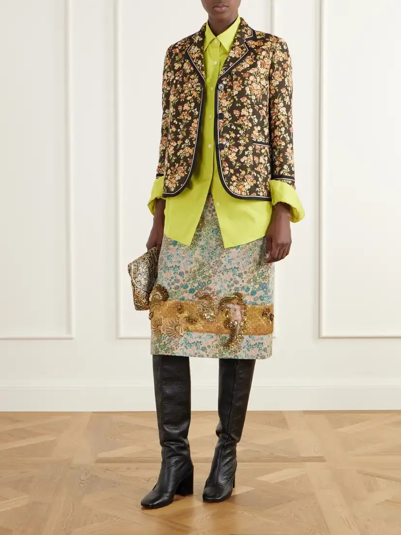 Dries Van Noten Darted Cotton-poplin Shirt | Thumbnail 2 Dries Van Noten Darted Cotton-poplin Shirt | Thumbnail 2