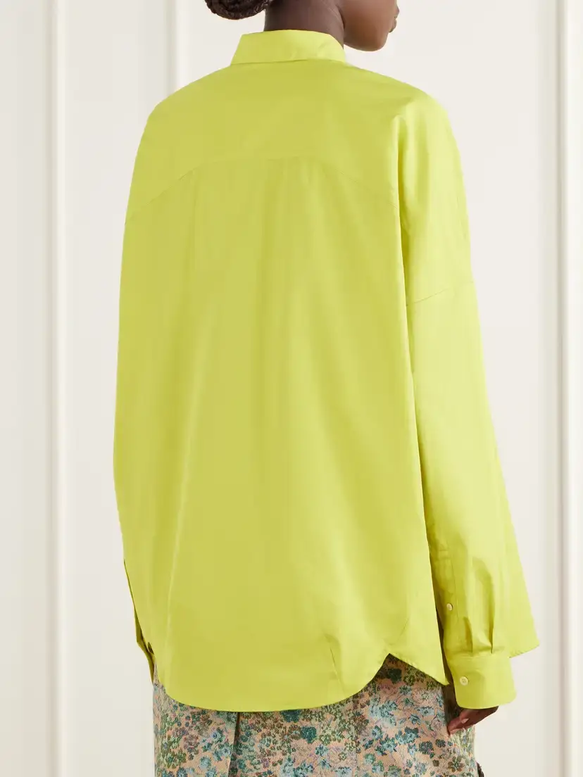 Dries Van Noten Darted Cotton-poplin Shirt | Thumbnail 4 Dries Van Noten Darted Cotton-poplin Shirt | Thumbnail 4