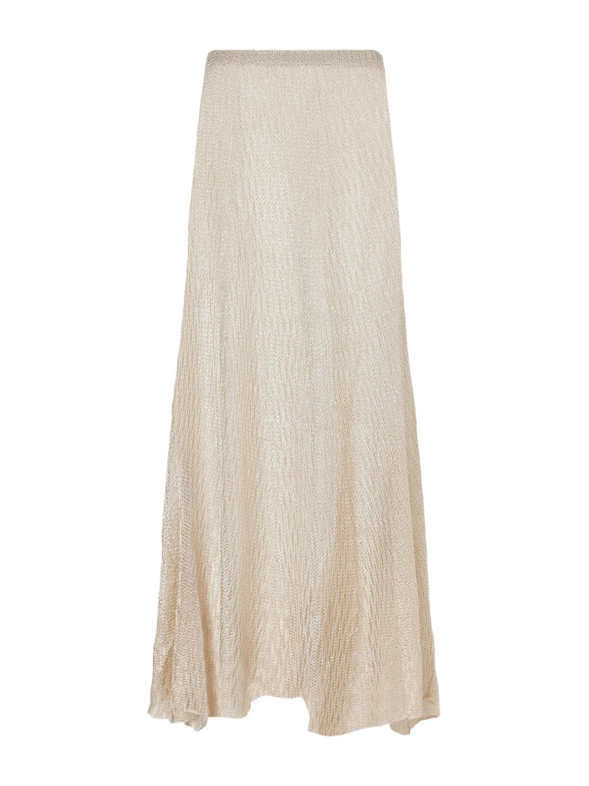 Ruohan Parasol Open-knit Maxi Skirt