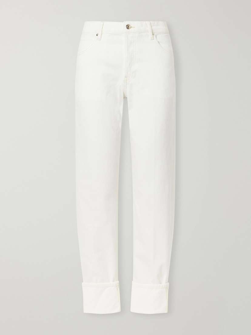 The Sotheby's Essential Mid-rise Straight-leg Jeans