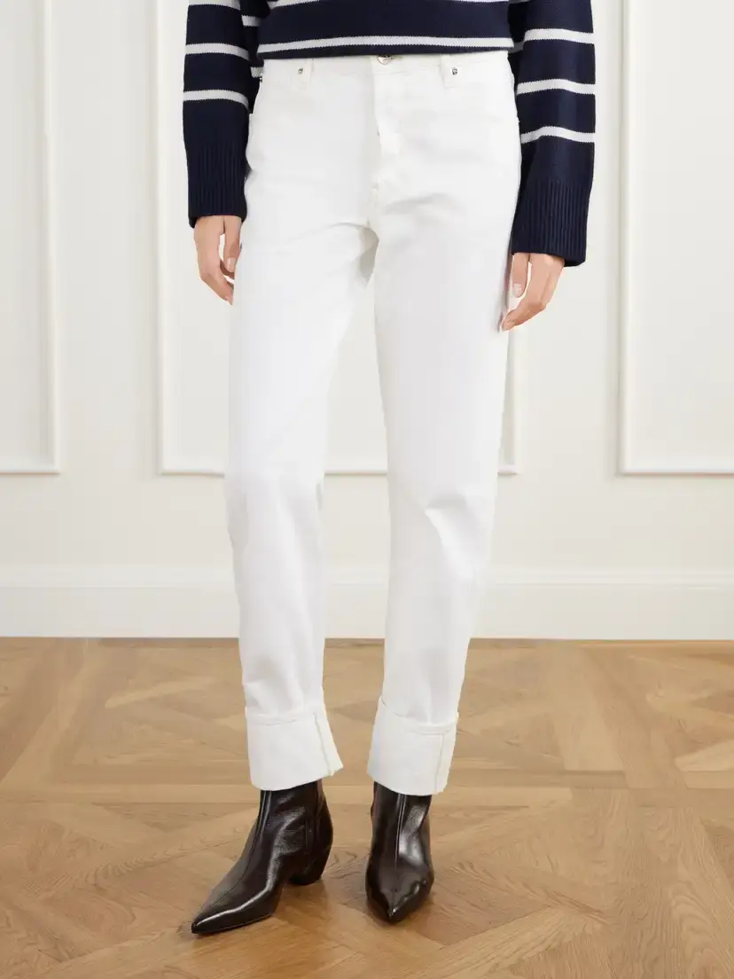 Frame The Sotheby's Essential Mid-rise Straight-leg Jeans | Thumbnail 3 Frame The Sotheby's Essential Mid-rise Straight-leg Jeans | Thumbnail 3