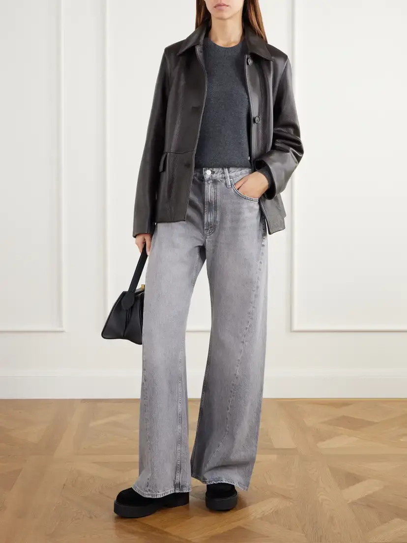 Gianvito Rossi Shearling-trimmed Suede Ankle Boots | Thumbnail 4