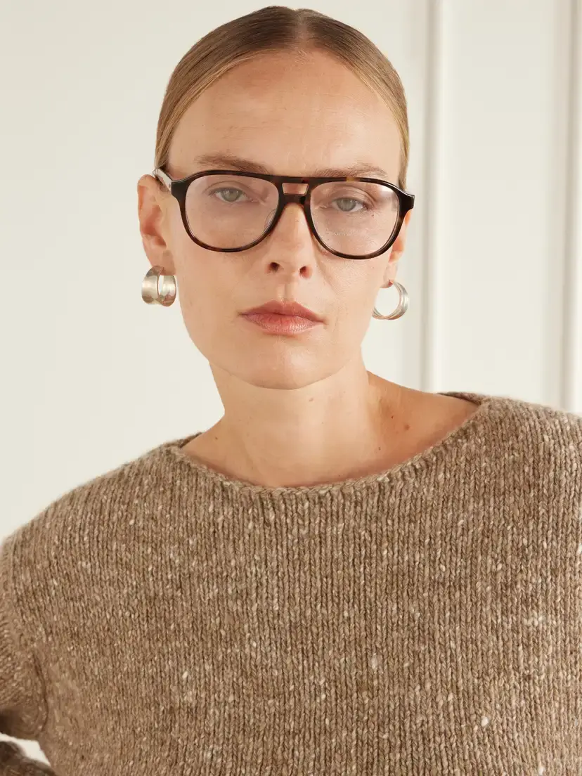 BARTON PERREIRA Mirando Havana Aviator-style Acetate Glasses | Thumbnail 2 BARTON PERREIRA Mirando Havana Aviator-style Acetate Glasses | Thumbnail 2