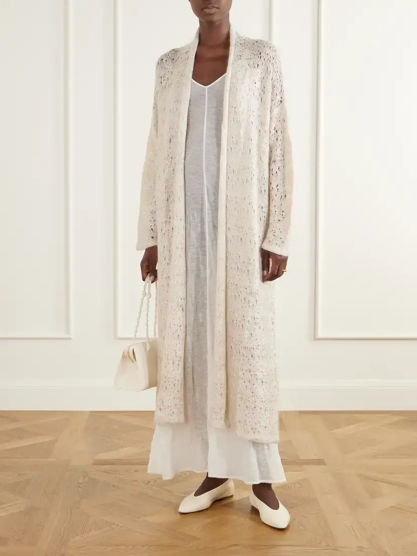 Ruohan Wool-blend Knitted Maxi Dress | Thumbnail 2 Ruohan Wool-blend Knitted Maxi Dress | Thumbnail 2