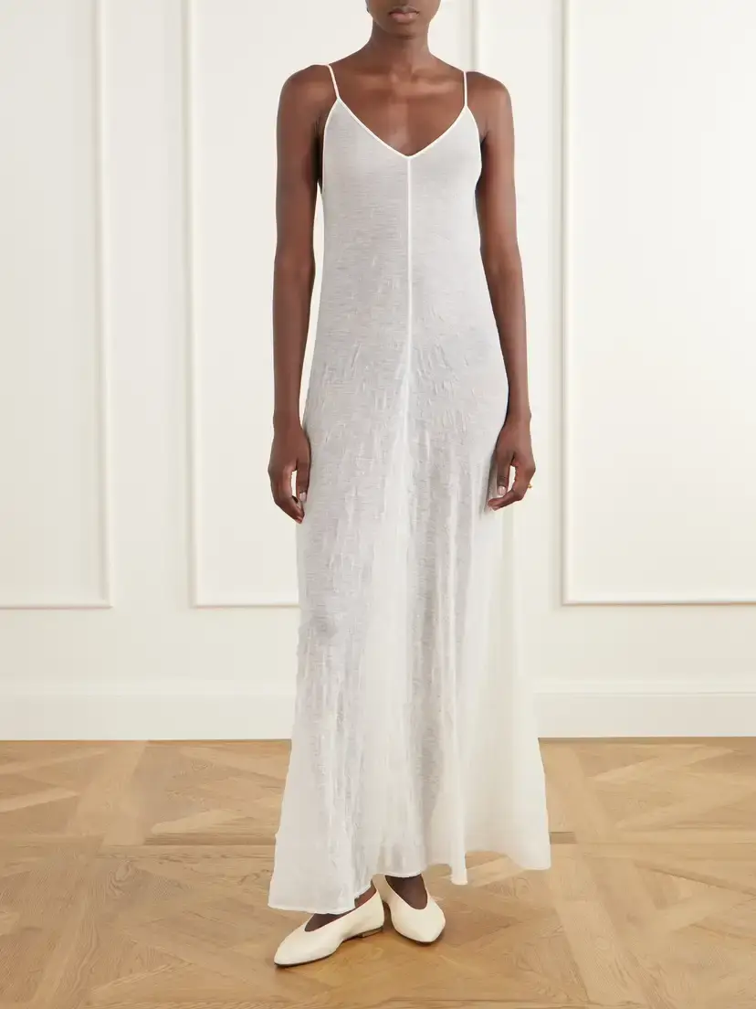Ruohan Wool-blend Knitted Maxi Dress | Thumbnail 3 Ruohan Wool-blend Knitted Maxi Dress | Thumbnail 3