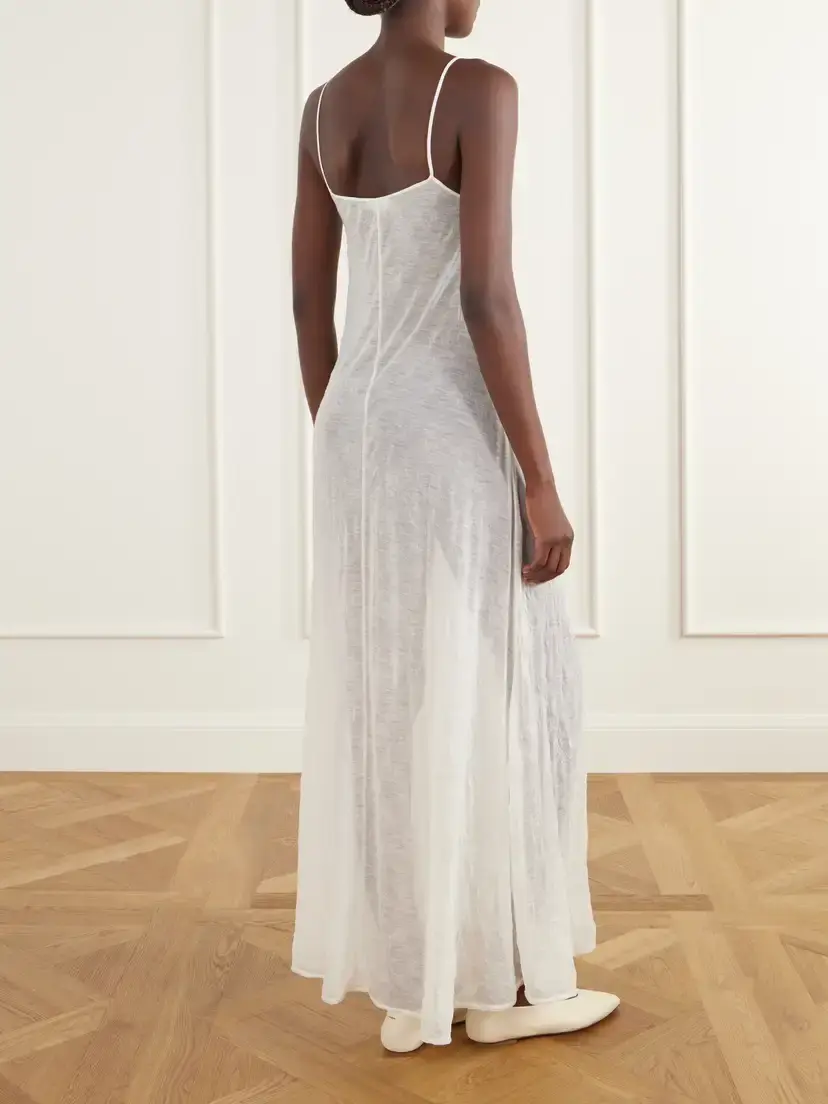 Ruohan Wool-blend Knitted Maxi Dress | Thumbnail 4 Ruohan Wool-blend Knitted Maxi Dress | Thumbnail 4