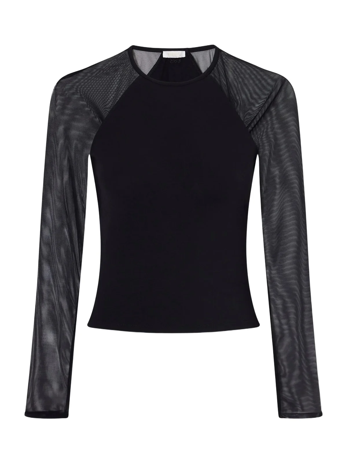 Eres Marita Mesh-trimmed Stretch-modal And Silk-blend Top - Black