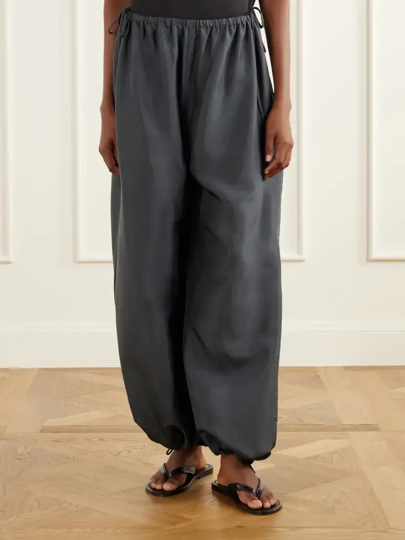 St. Agni Tussah Silk Balloon Pants | Thumbnail 3