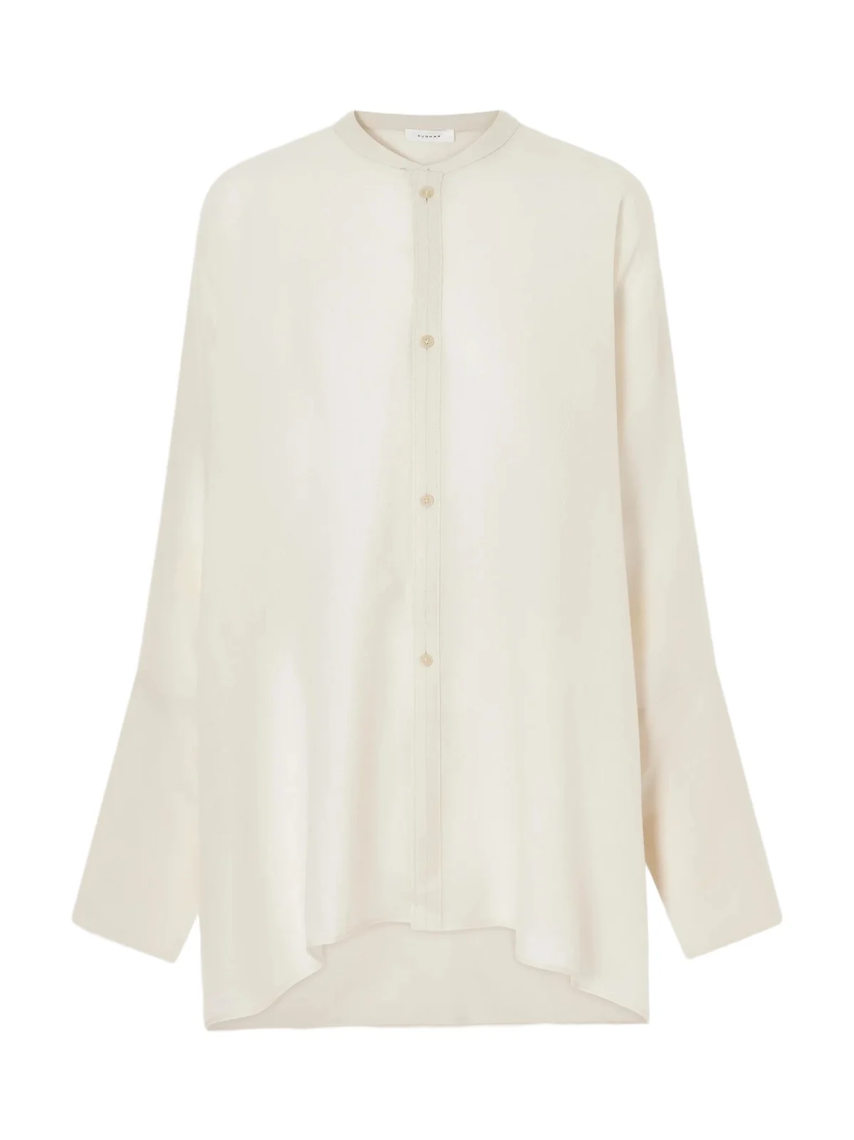Ruohan Kael Asymmetric Cotton-gauze Shirt