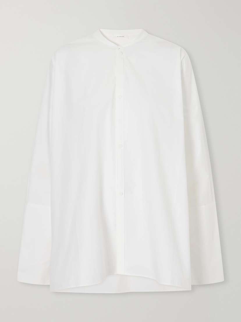 Ruohan Kael Asymmetrical Cotton-poplin Shirt