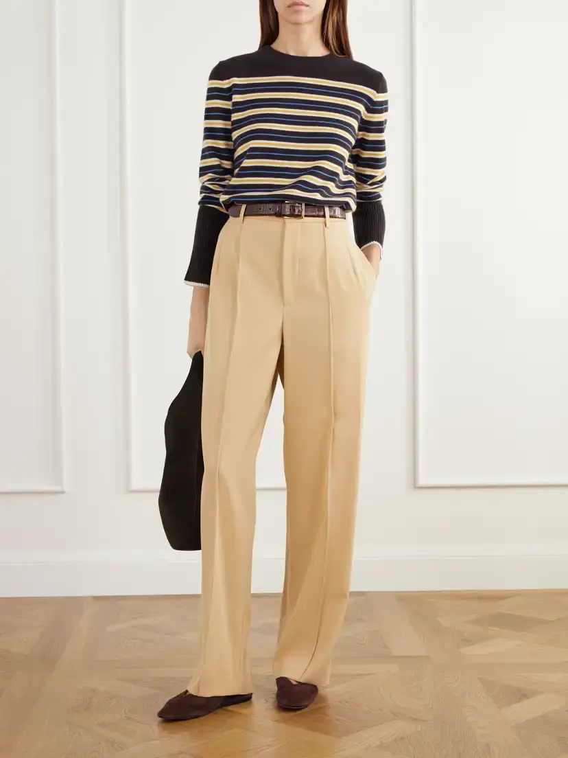 La Ligne Lean Lines Striped Cashmere Sweater | Thumbnail 2
