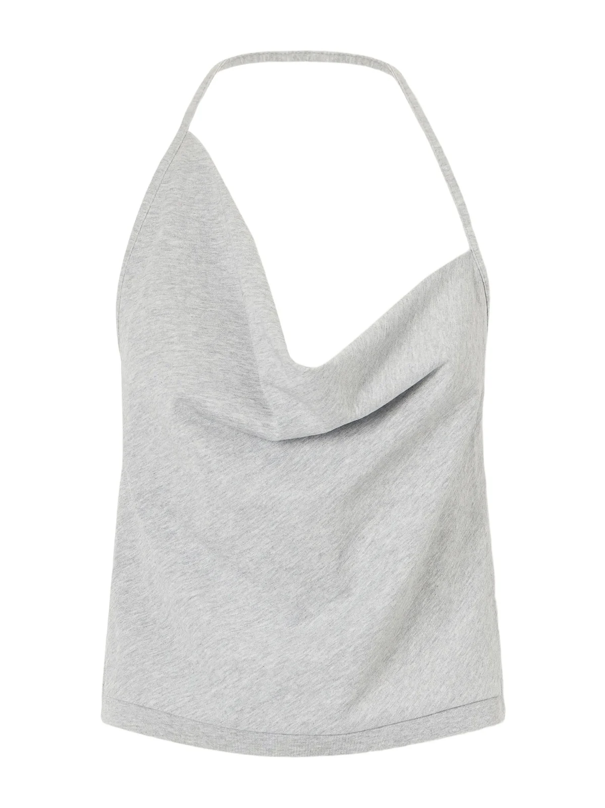 Cotton-jersey Halterneck Cami