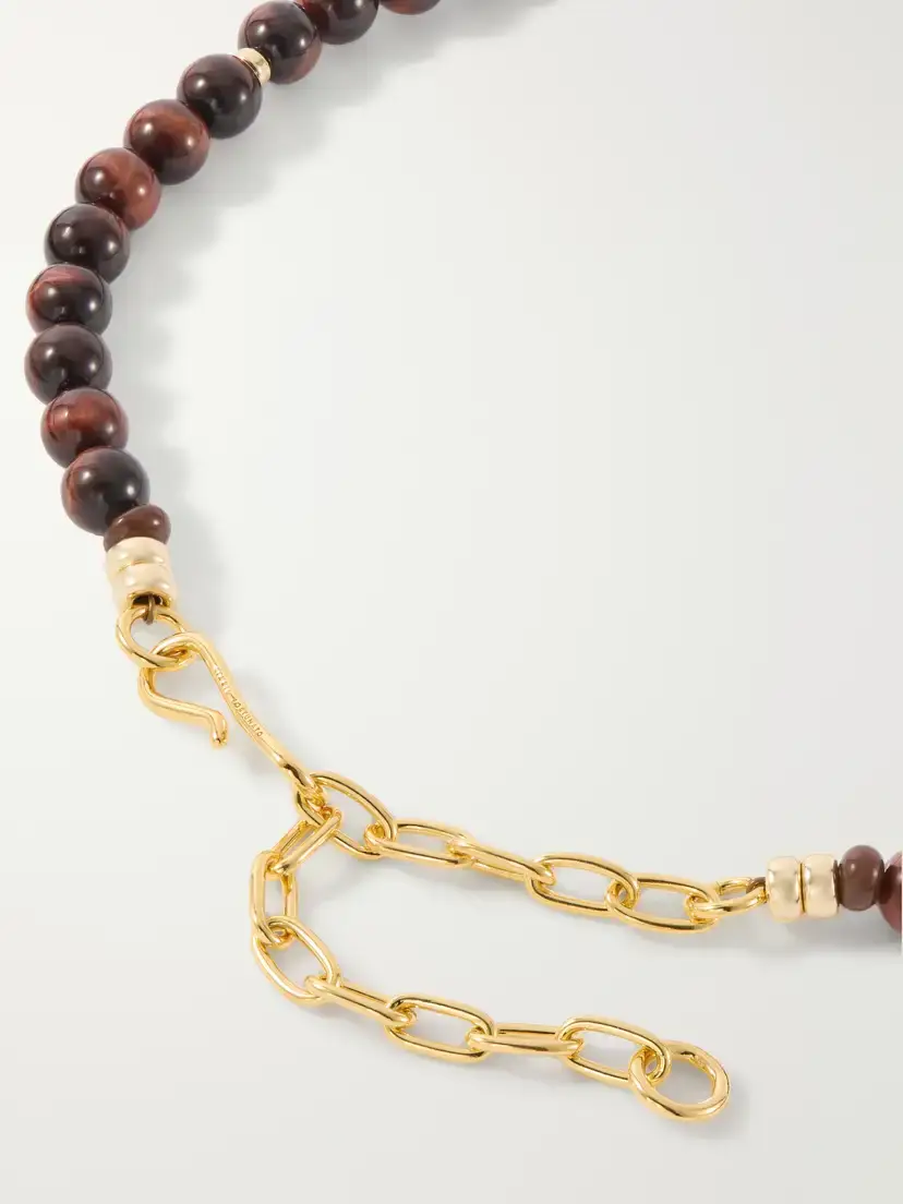 Lizzie Fortunato Constellation Gold-plated Multi-stone Beaded Necklace | Thumbnail 3