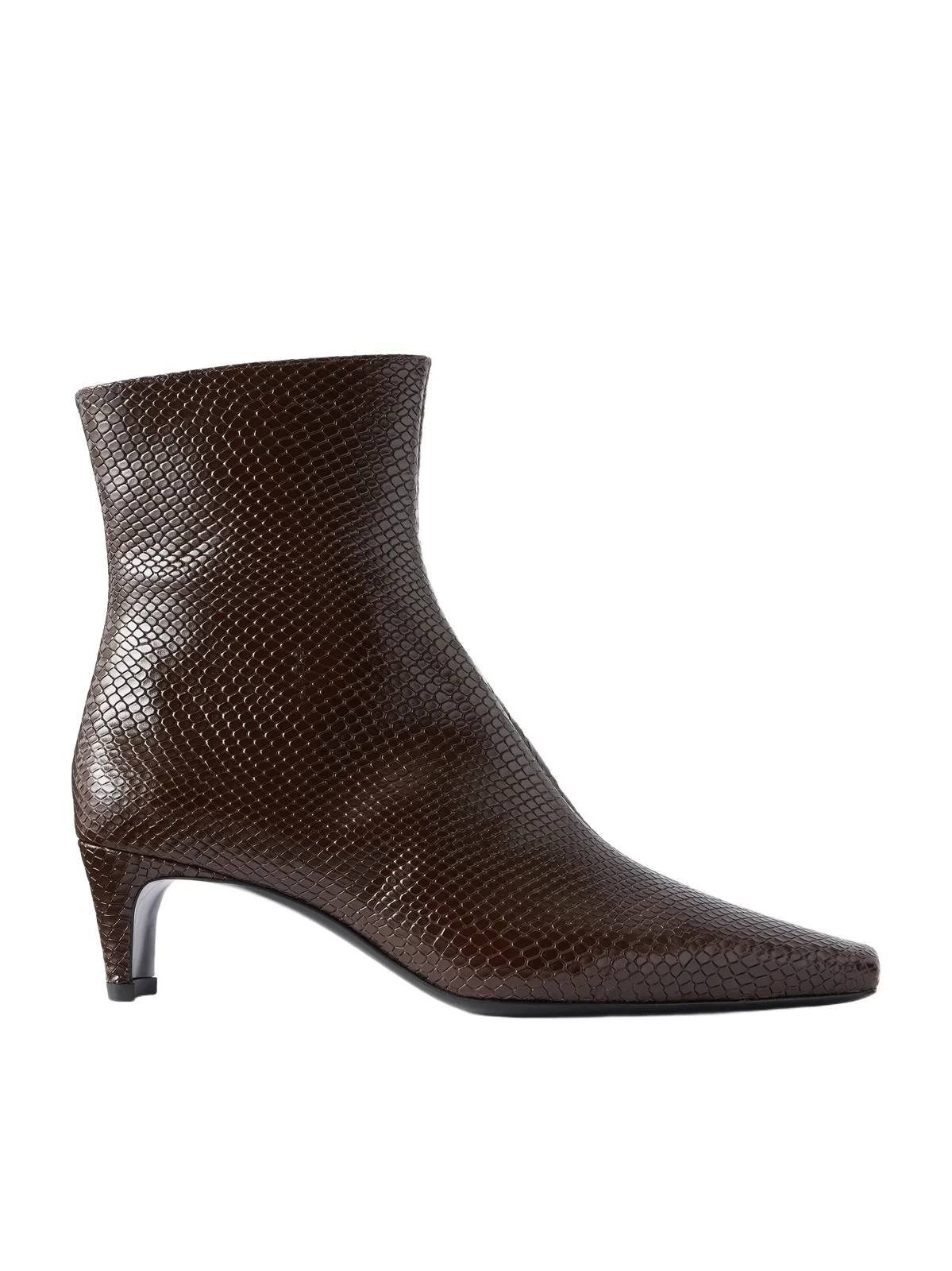 Wally Snake-effect Leather Ankle Boots Wally Snake-effect Leather Ankle Boots