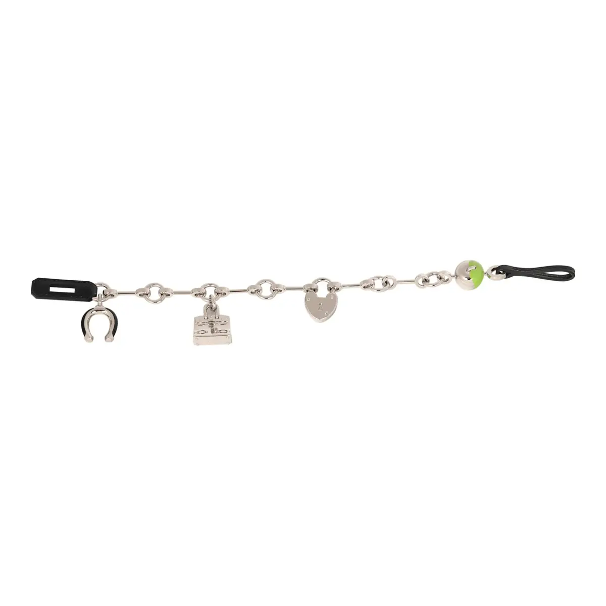 HERMÈS Hermes Bijou De Sac Charm Black Box Palladium Hardware | Thumbnail 2