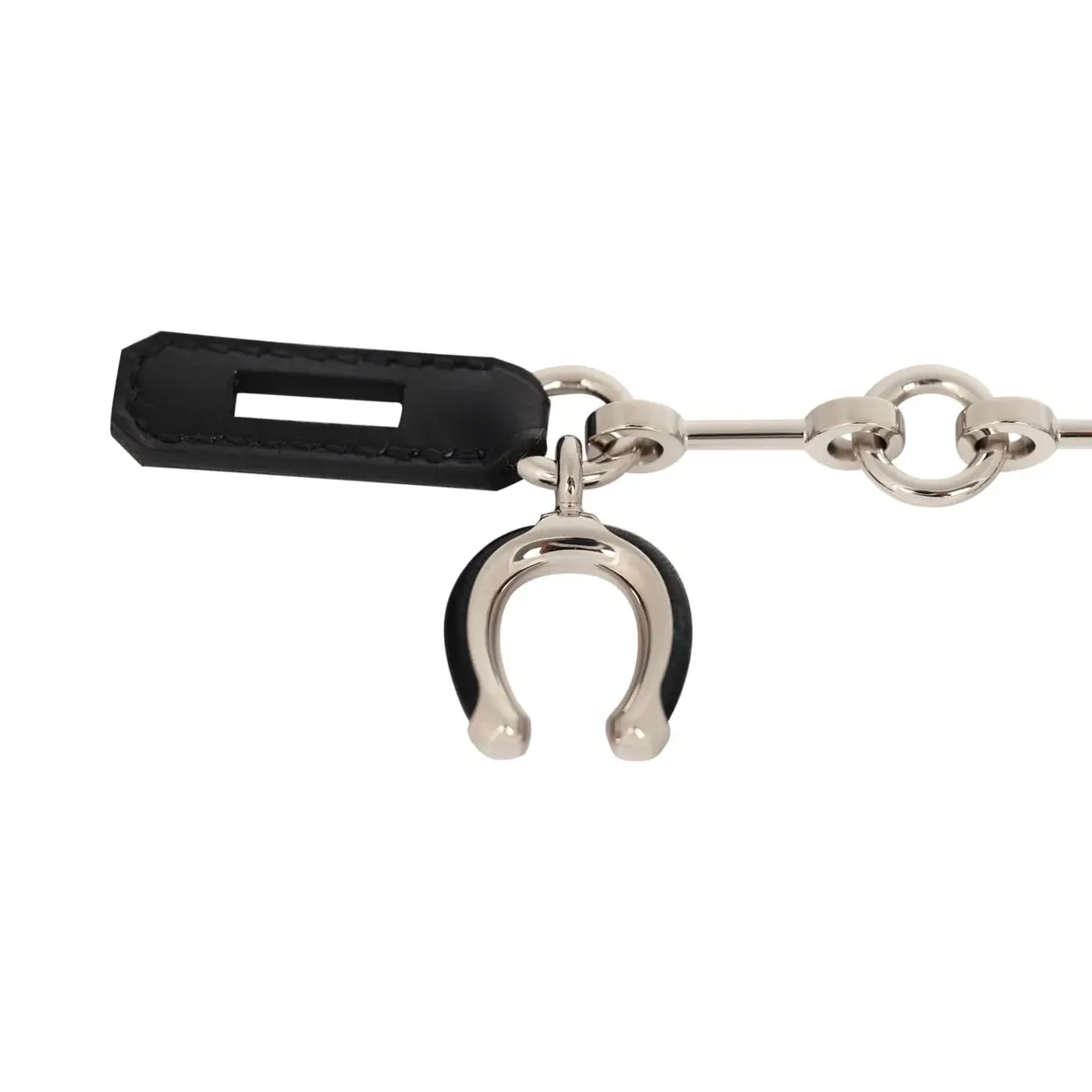 HERMÈS Hermes Bijou De Sac Charm Black Box Palladium Hardware | Thumbnail 3