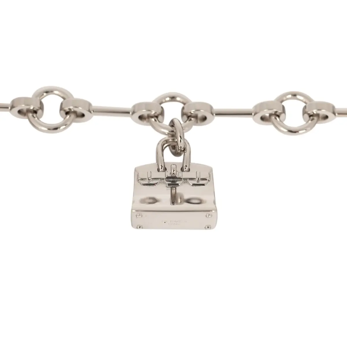 HERMÈS Hermes Bijou De Sac Charm Black Box Palladium Hardware | Thumbnail 4