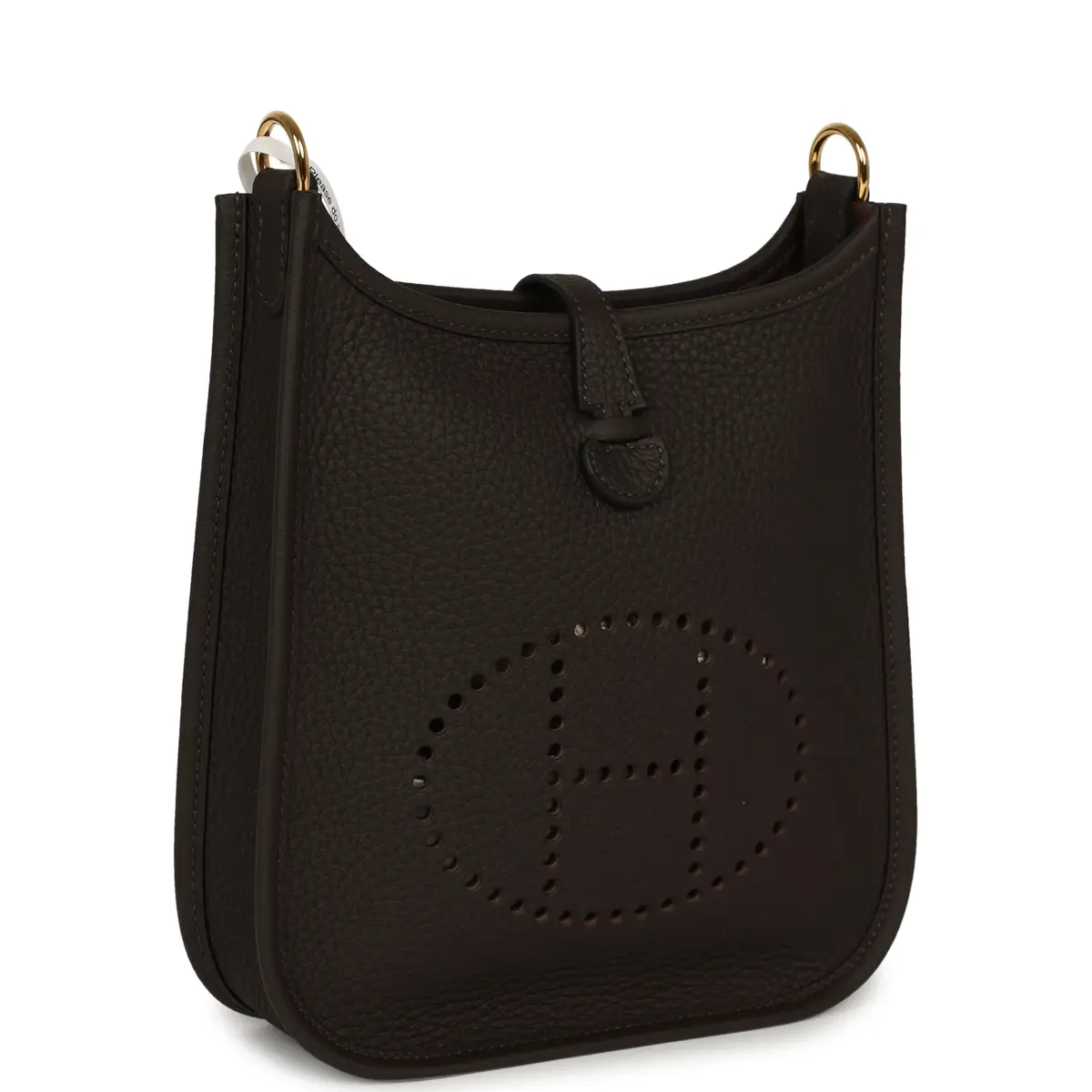 HERMÈS Hermes Evelyne TPM Ebene Clemence Gold Hardware | Thumbnail 2 HERMÈS Hermes Evelyne TPM Ebene Clemence Gold Hardware | Thumbnail 2