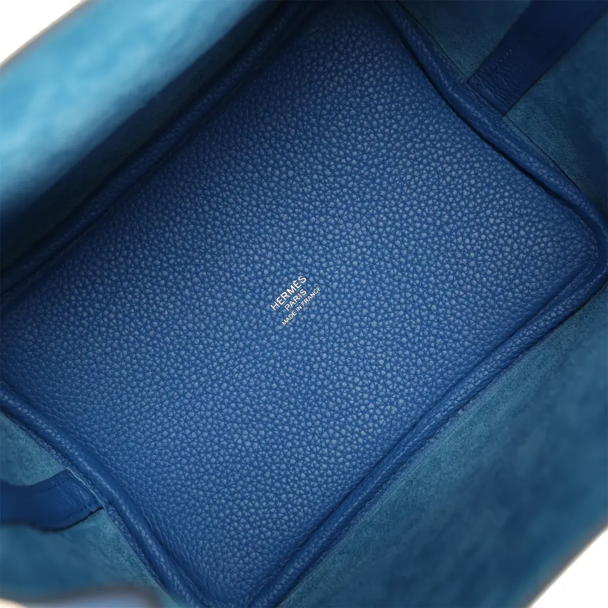 HERMÈS Hermes Picotin Lock 18 Bleu Zellige Maurice Palladium Hardware | Thumbnail 7 HERMÈS Hermes Picotin Lock 18 Bleu Zellige Maurice Palladium Hardware | Thumbnail 7