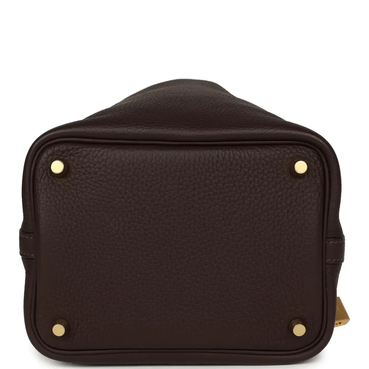 HERMÈS Hermes Picotin Lock 18 Ebene Clemence Gold Hardware | Thumbnail 6 HERMÈS Hermes Picotin Lock 18 Ebene Clemence Gold Hardware | Thumbnail 6