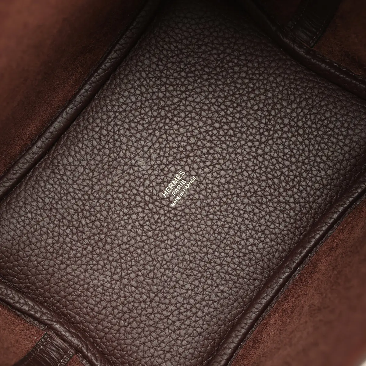 HERMÈS Hermes Picotin Lock 18 Ebene Clemence Gold Hardware | Thumbnail 7 HERMÈS Hermes Picotin Lock 18 Ebene Clemence Gold Hardware | Thumbnail 7