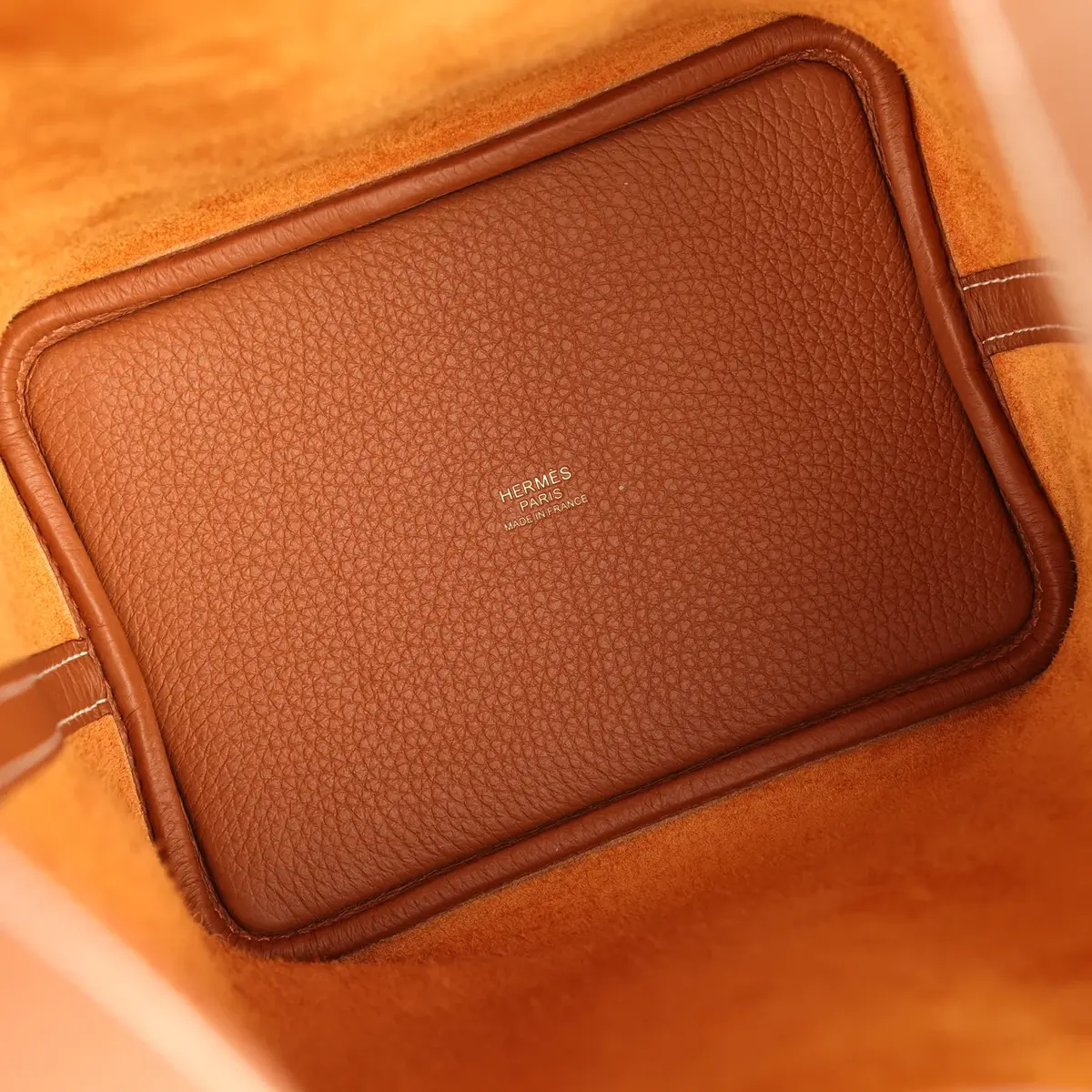 HERMÈS Hermes Picotin Lock 18 Gold Clemence Gold Hardware | Thumbnail 7 HERMÈS Hermes Picotin Lock 18 Gold Clemence Gold Hardware | Thumbnail 7