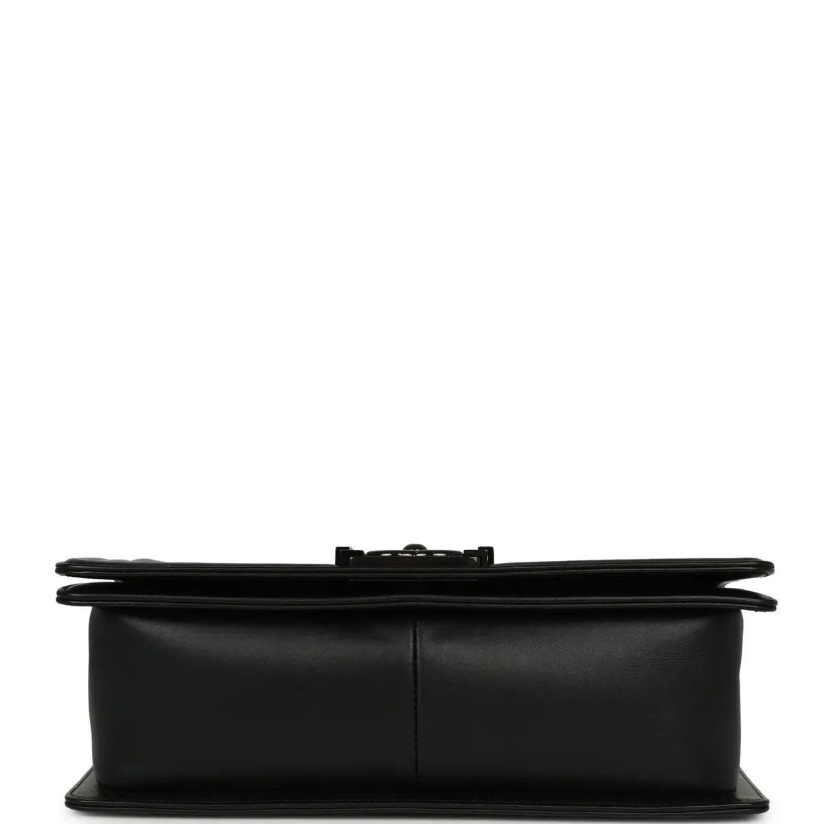 Chanel Pre-owned Chanel Medium Iridescent Chevron Boy Bag Black, Multicolored Calfskin Black Hardware | Thumbnail 6 Chanel Pre-owned Chanel Medium Iridescent Chevron Boy Bag Black, Multicolored Calfskin Black Hardware | Thumbnail 6