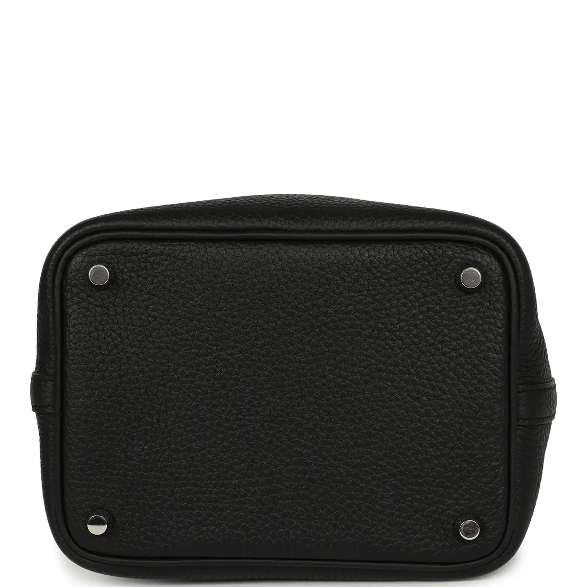 HERMÈS Pre-owned Hermes Picotin Lock 18 Black Clemence Palladium Hardware | Thumbnail 6 HERMÈS Pre-owned Hermes Picotin Lock 18 Black Clemence Palladium Hardware | Thumbnail 6