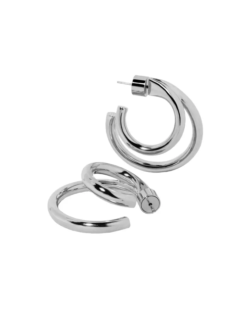 Jennifer Fisher 1 Double Lilly Mini Hoops