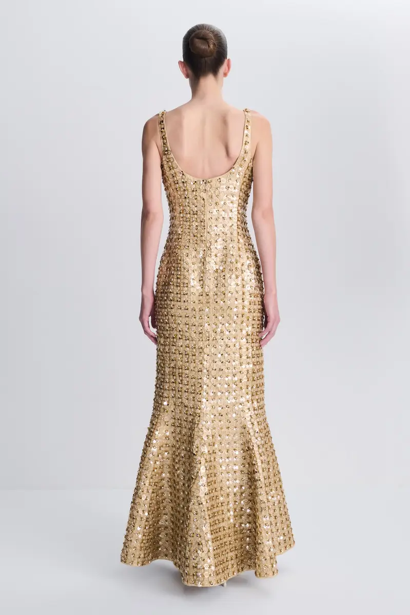 Simkhai Briella Embellished Satin Gown | Thumbnail 5 Simkhai Briella Embellished Satin Gown | Thumbnail 5