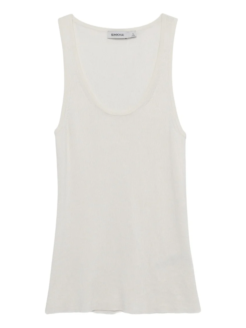 Simkhai Kioni Silk Cashmere Tank