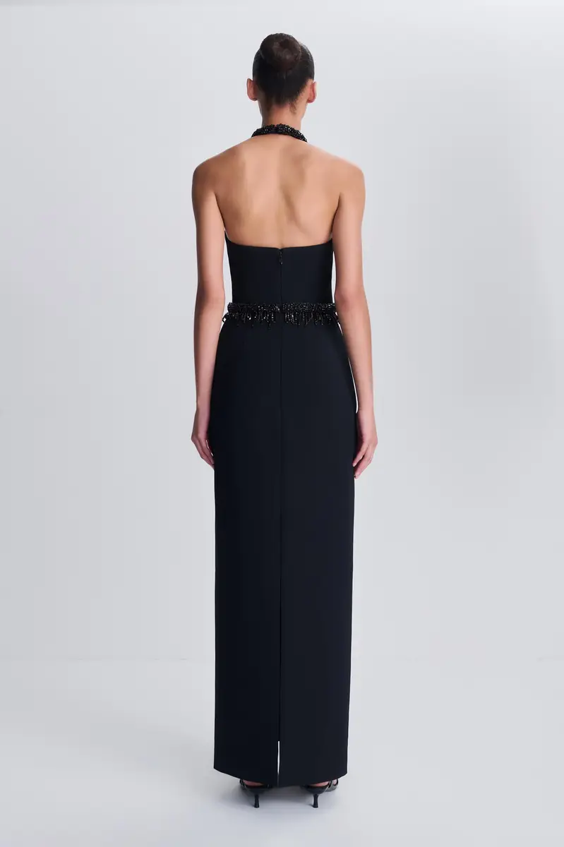 Simkhai Zoriel Embellished Halter Gown | Thumbnail 5 Simkhai Zoriel Embellished Halter Gown | Thumbnail 5