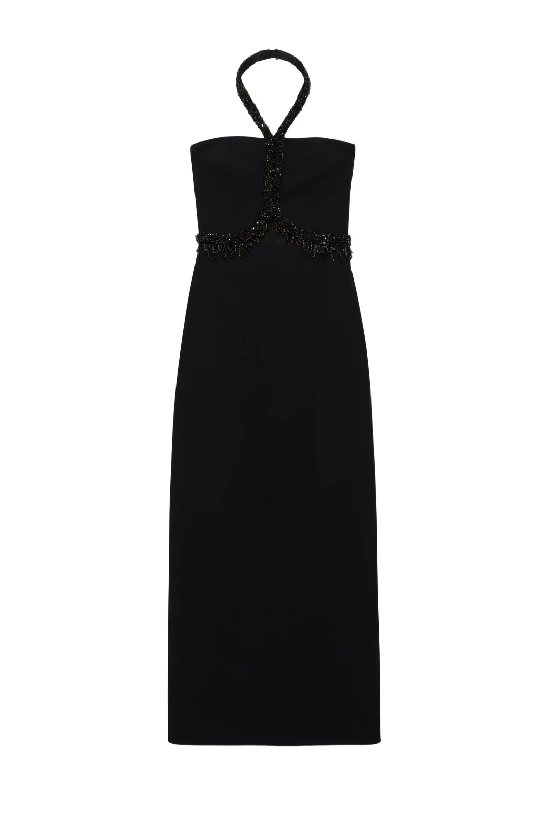 Zoriel Embellished Halter Gown