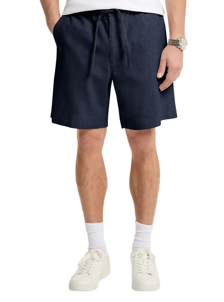 Michael Kors Collection Linen Blend Shorts in