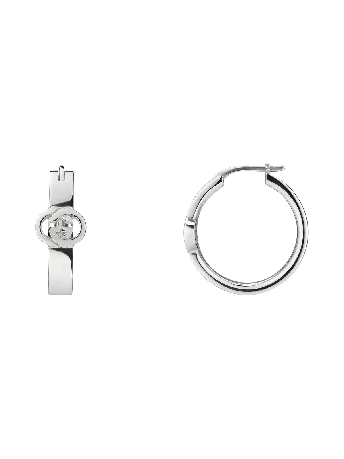 Interlocking Hoop Earrings