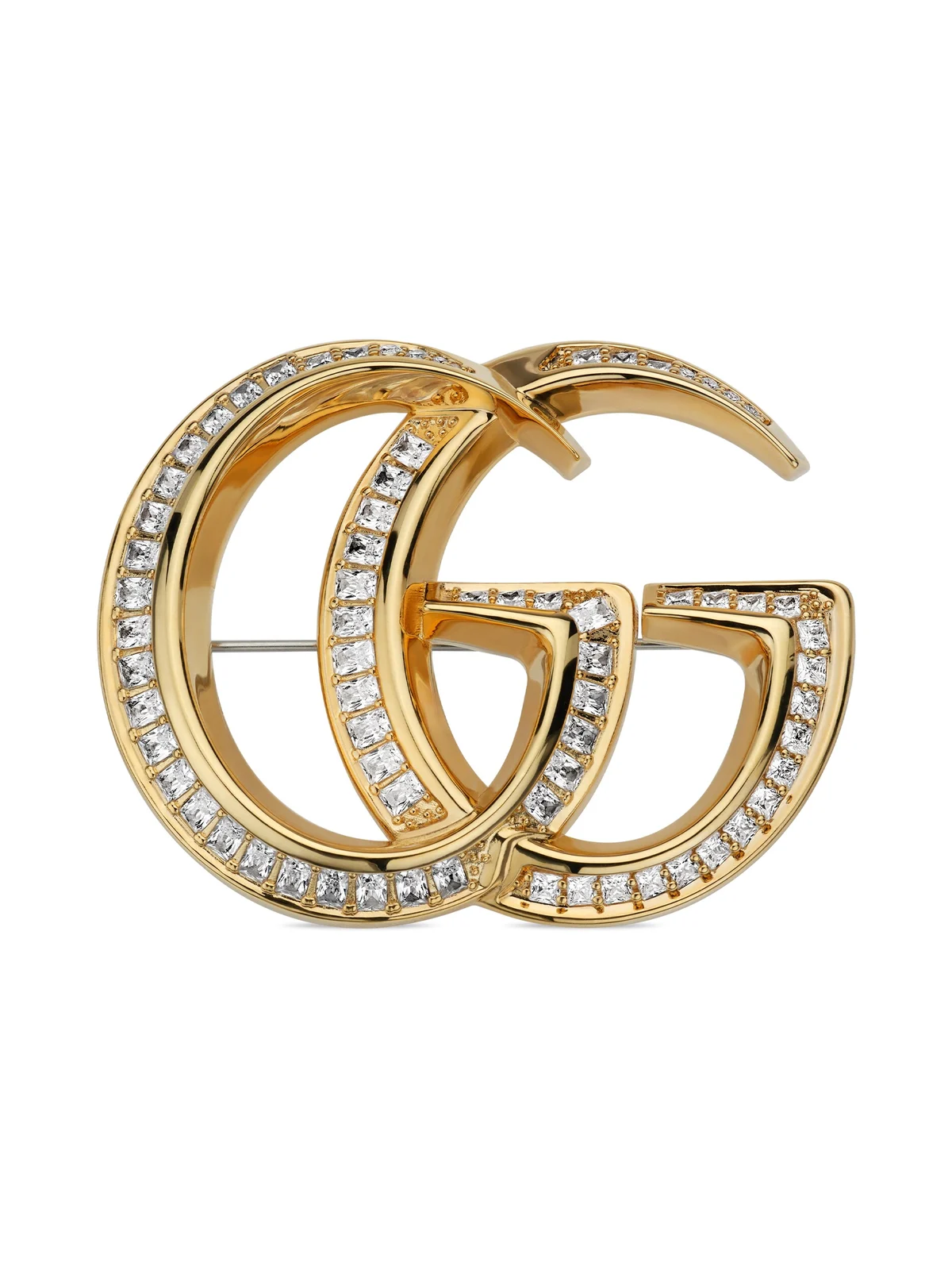 Gucci GG Marmont Crystal Brooch